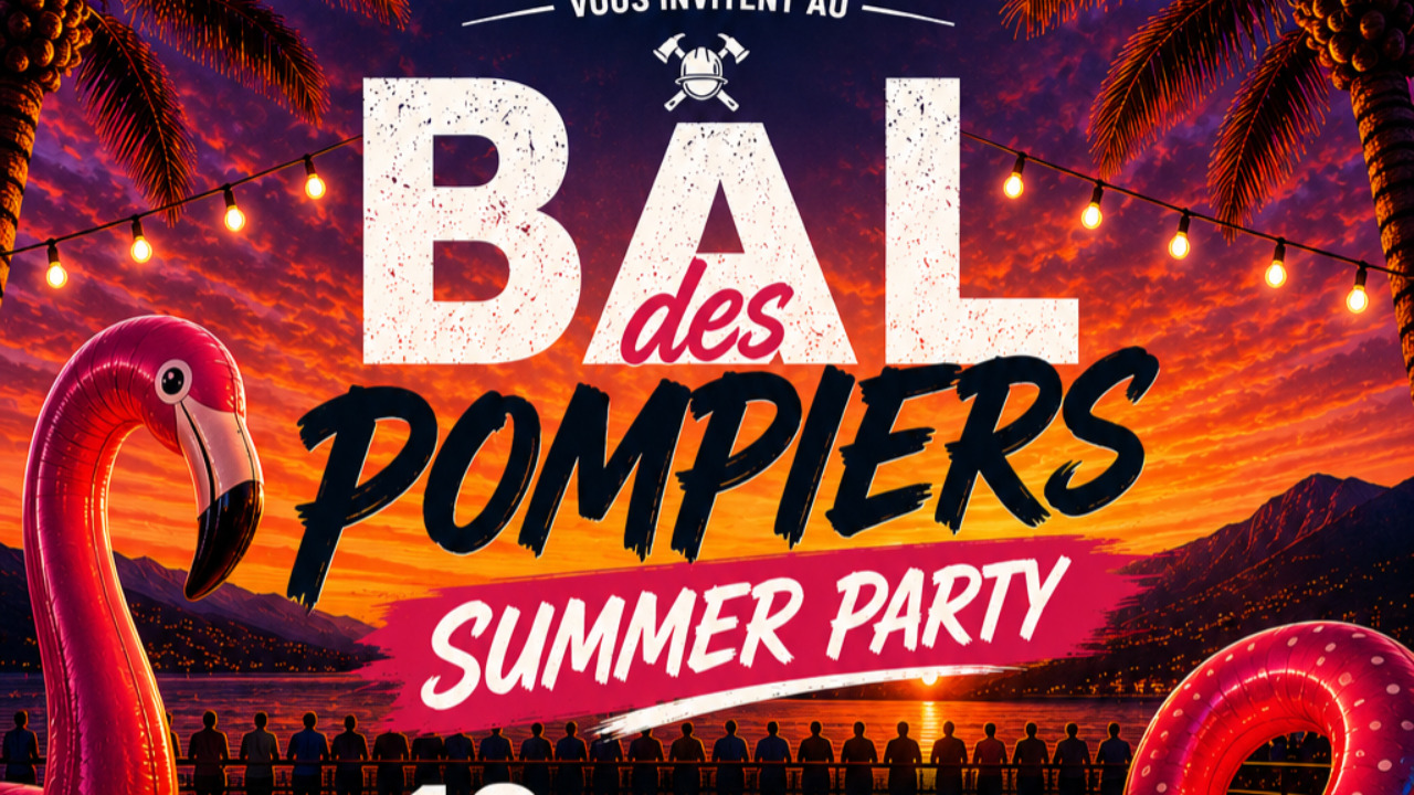 Bal des Pompiers de Thonon en mode Summer Party