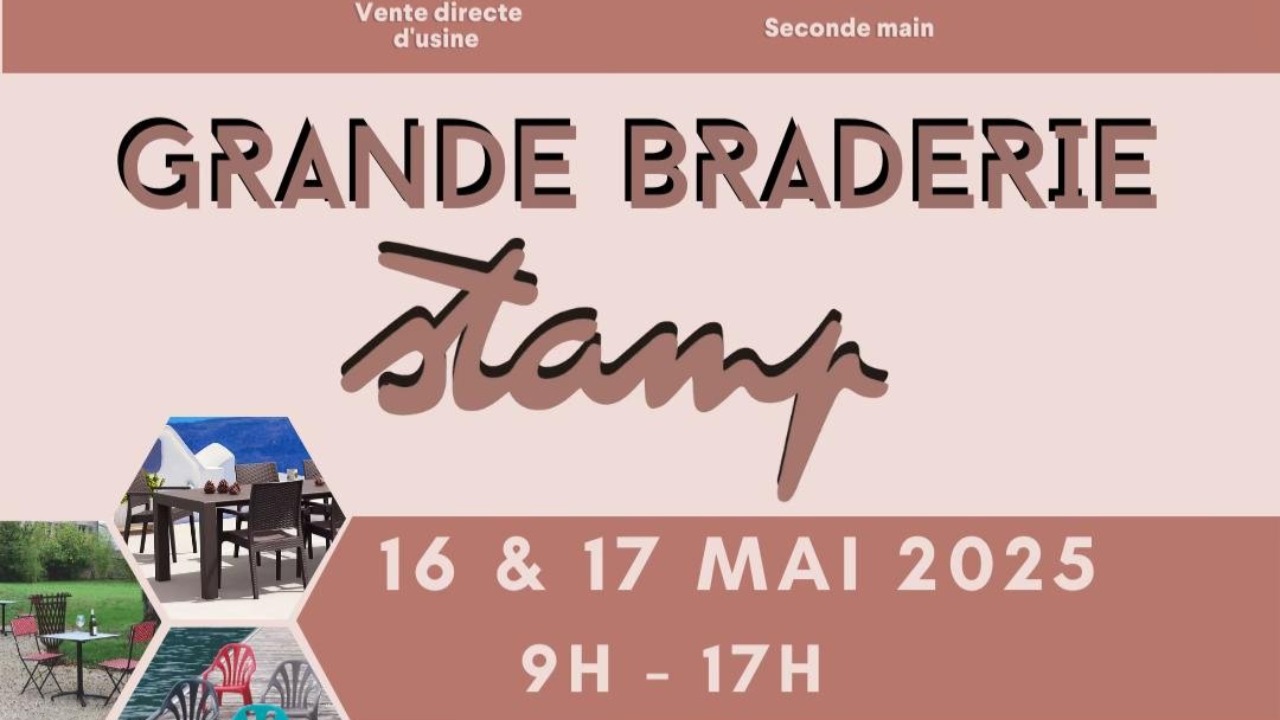 Izernore. La braderie de la Stamp est de retour Izernore. La braderie de la Stamp est de retour