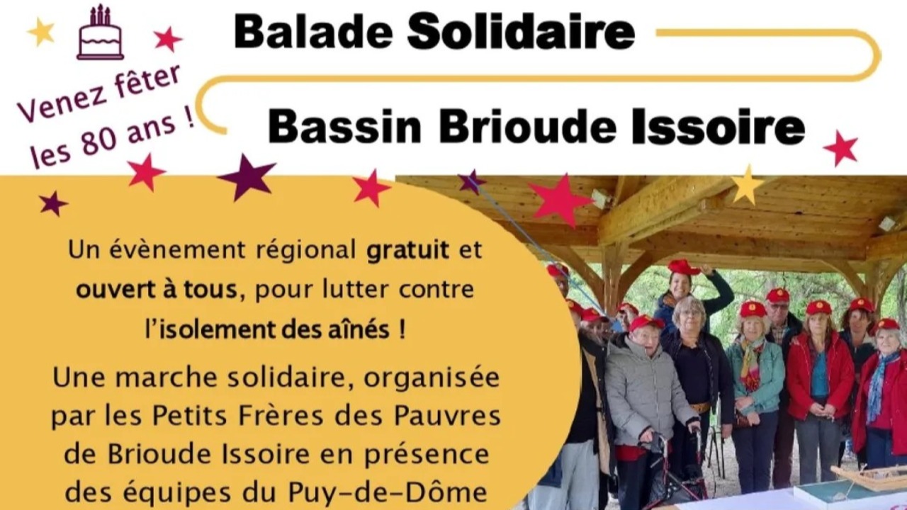 Issoire. Une balade solidaire pour l'isolement des a&icirc;n&eacute;s