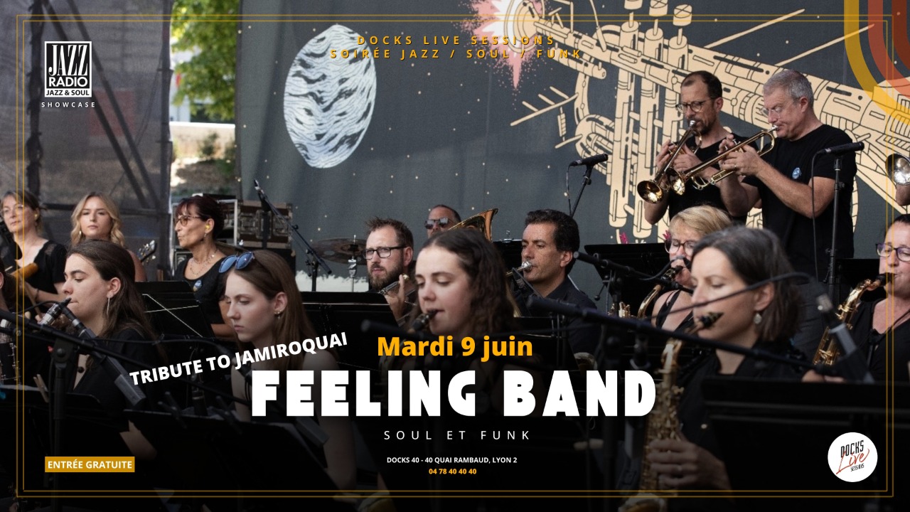 Feeling Band revisite Jamiroquai pour une soir&eacute;e groove au Docks 40