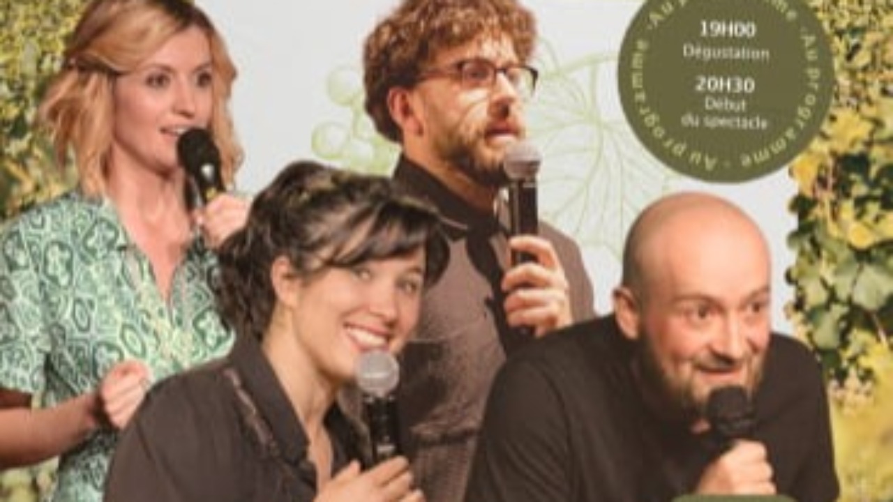 Cruet. Une soir&eacute;e humour dans les vignes