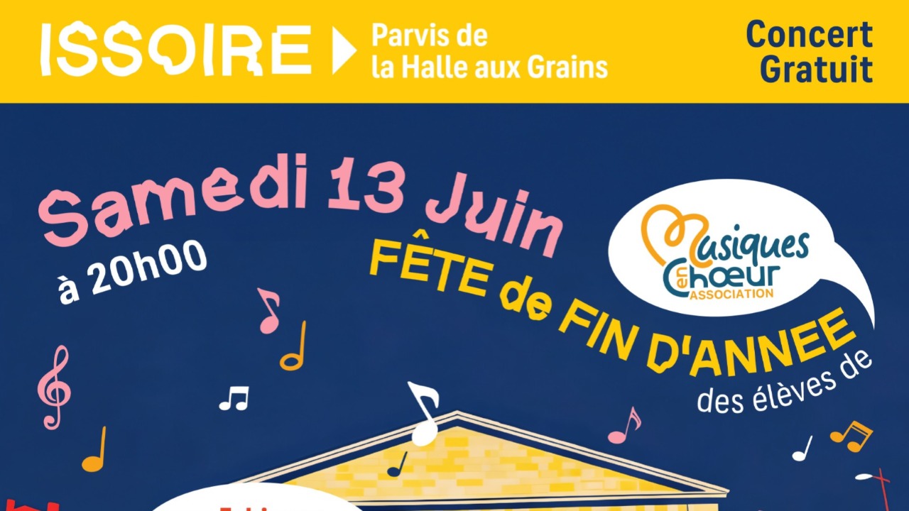 Issoire : les élèves de Musiques en Chœur célèbrent la fin de l'année en concert Issoire : les élèves de Musiques en Chœur célèbrent la fin de l'année en concert