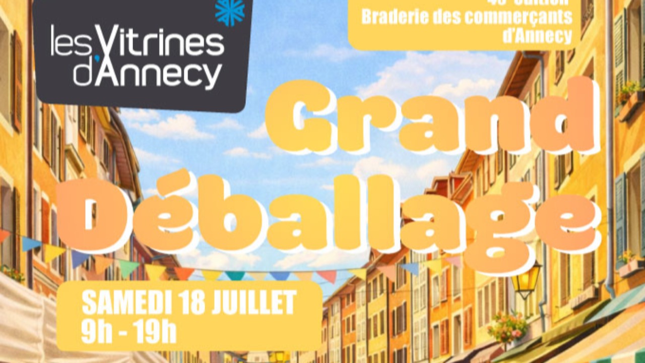 Annecy : le Grand Déballage revient pour sa 43e édition le 18 juillet Annecy : le Grand Déballage revient pour sa 43e édition le 18 juillet