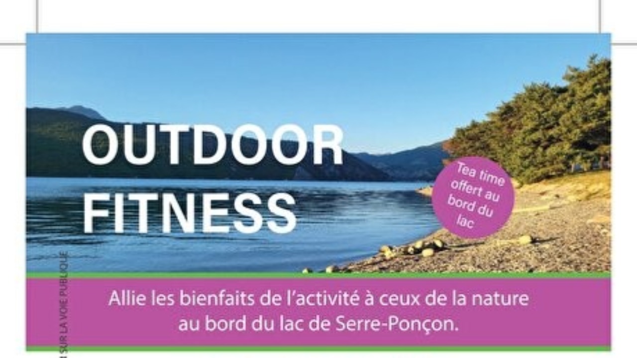 Serre-Pon&ccedil;on. Des cours de sport en plein air