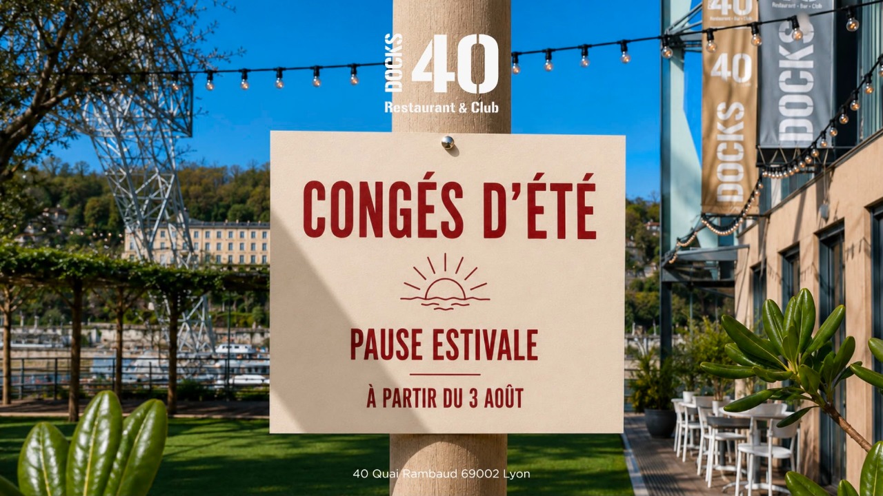 CONG&Eacute;S D'&Eacute;T&Eacute; DU DOCKS 40