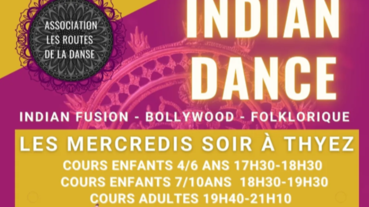 Thyez. Des cours de danses indiennes