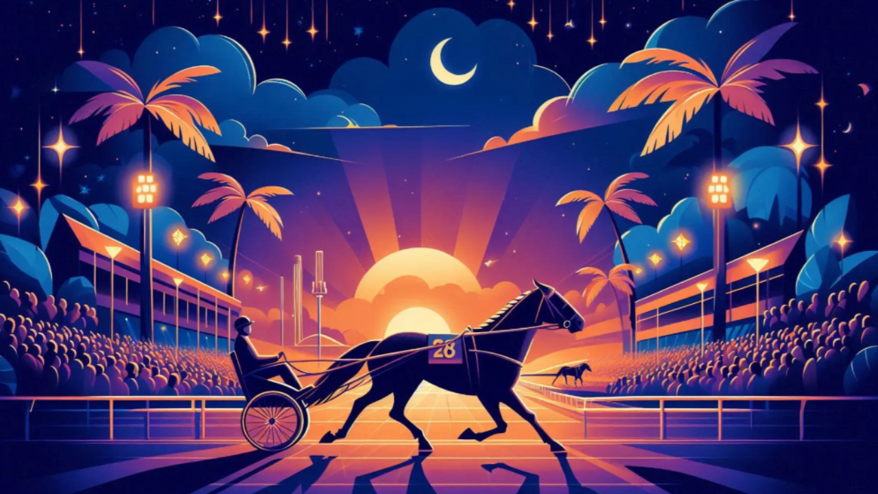 Vichy-Bellerive. Une soir&eacute;e &agrave; l'hippodrome