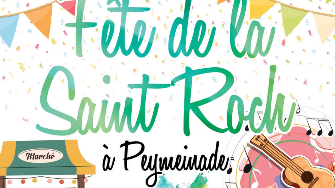 La Saint-Roch revient &agrave; Peymeinade avec f&ecirc;te foraine, concerts et course color&eacute;e solidaire