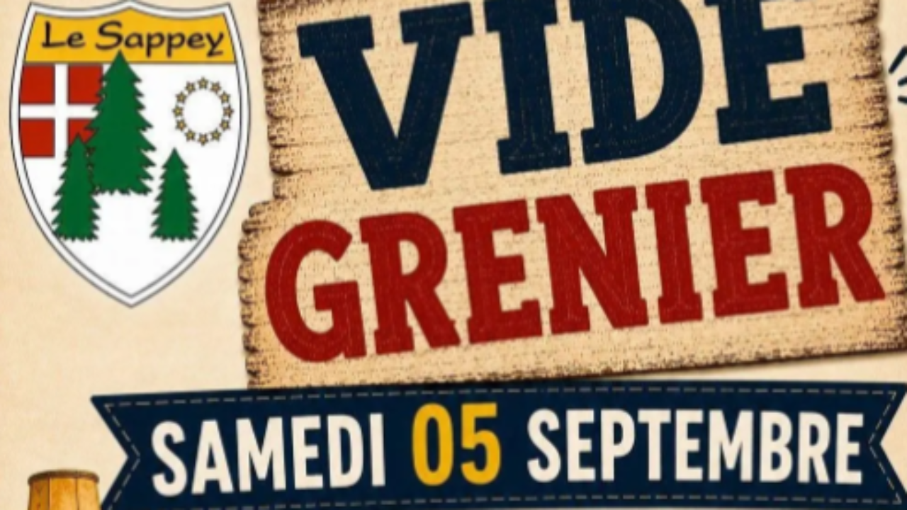 Le Sappey. Un nouveau vide-greniers