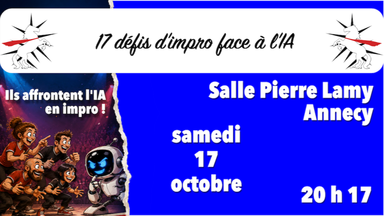 17 défis d'impro face à l'IA 17 défis d'impro face à l'IA