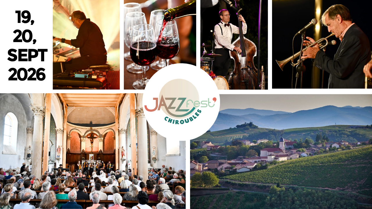 &Agrave; 50 minutes de Lyon, ce festival de jazz fait vibrer le Beaujolais les 19 et 20 septembre