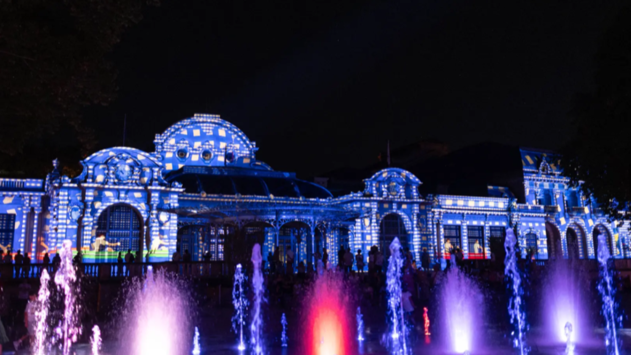 Vichy. Un spectacle de sons et lumi&egrave;re sur l'histoire de Vichy