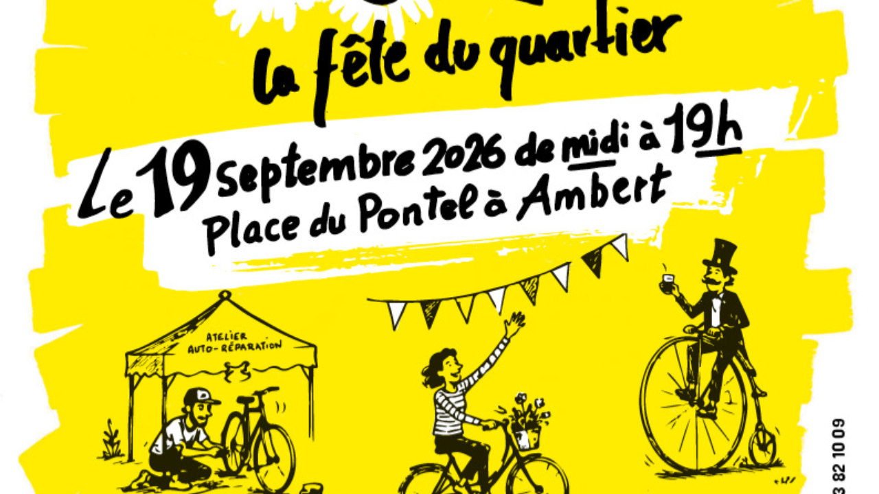 Ambert. Une grande fête du quartier autour du vélo Ambert. Une grande fête du quartier autour du vélo