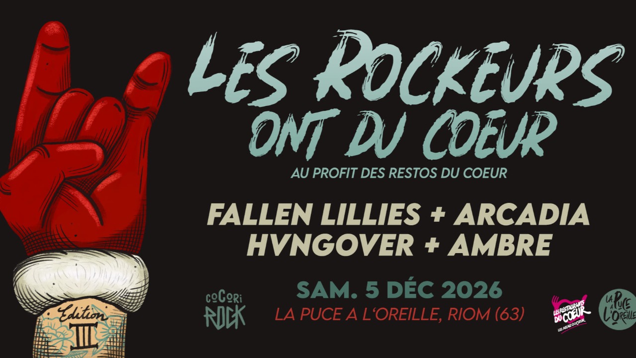 Riom. Place à la 3e édition des Rockeurs ont du Cœur Riom. Place à la 3e édition des Rockeurs ont du Cœur