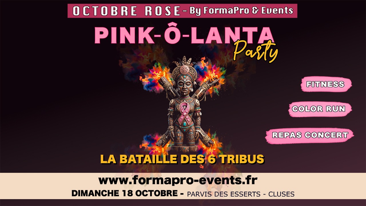 Cluses. La Pink-ô-Party Cluses. La Pink-ô-Party