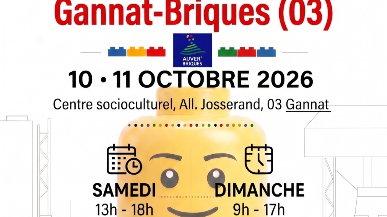 Gannat. D&eacute;couvrez une grande exposition de L&eacute;go