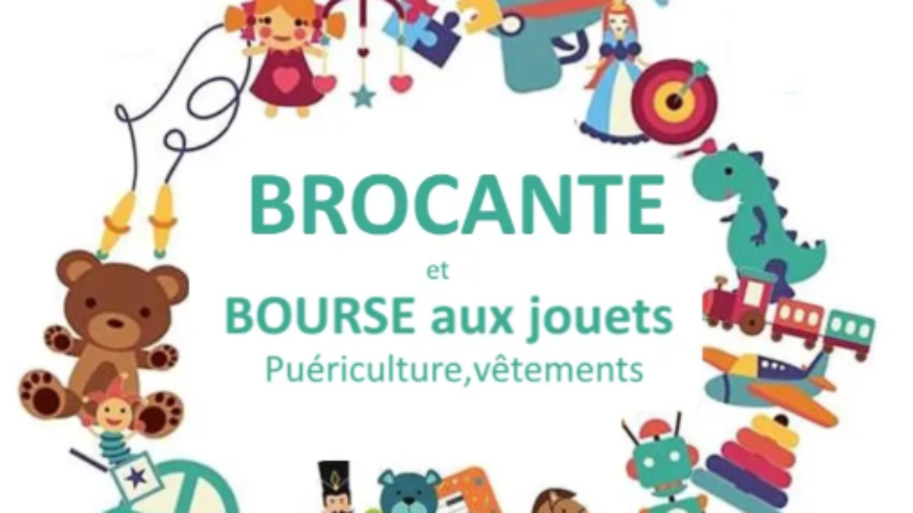 Creuzier Le Vieux. Une brocante et une bourse aux jouets &agrave; ne pas manquer