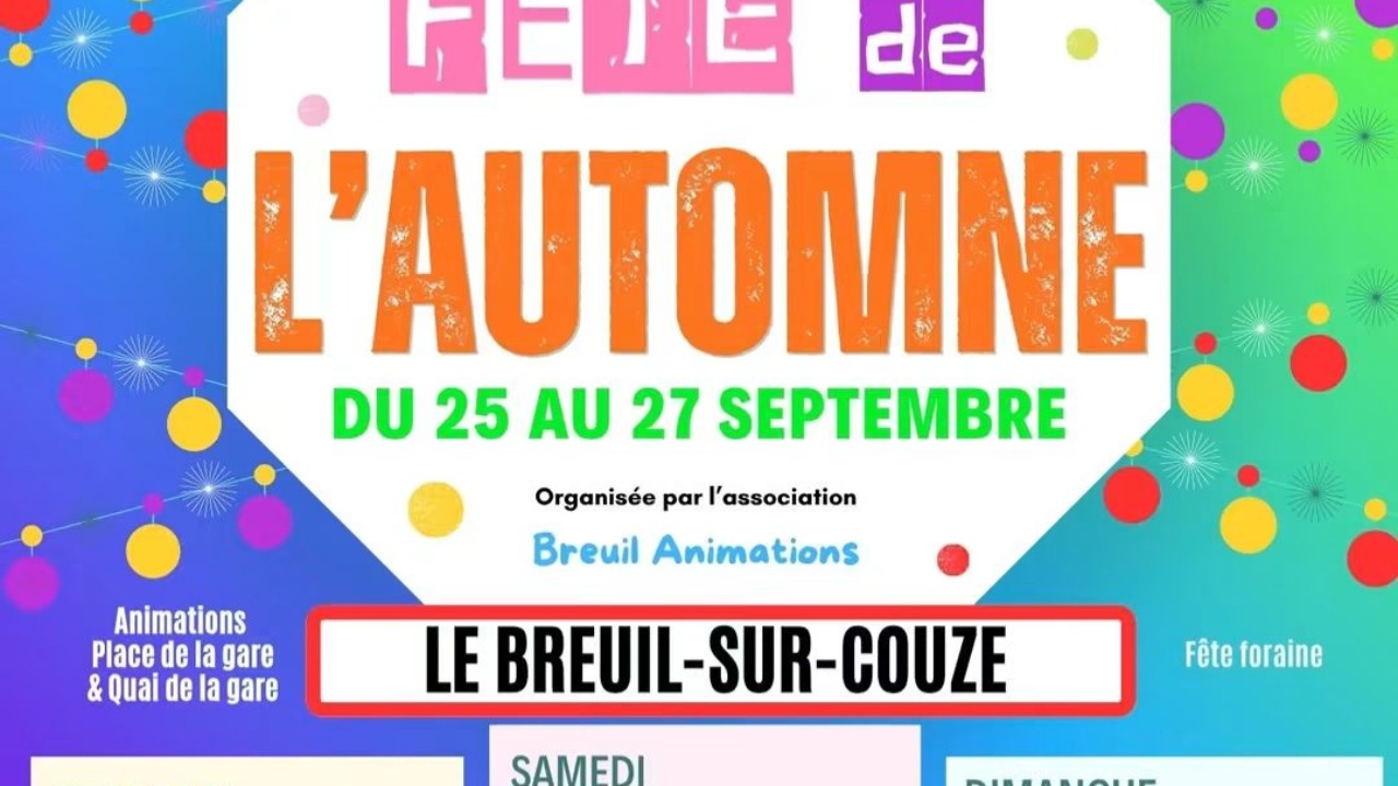 Breuil-sur-Couze. Participez à la Fête de l'automne Breuil-sur-Couze. Participez à la Fête de l'automne