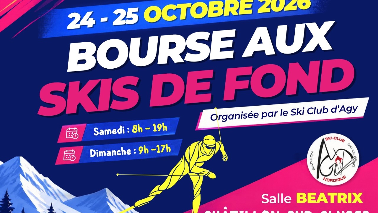 Chatillon-sur-Cluses. Une bourse aux skis de fond Chatillon-sur-Cluses. Une bourse aux skis de fond