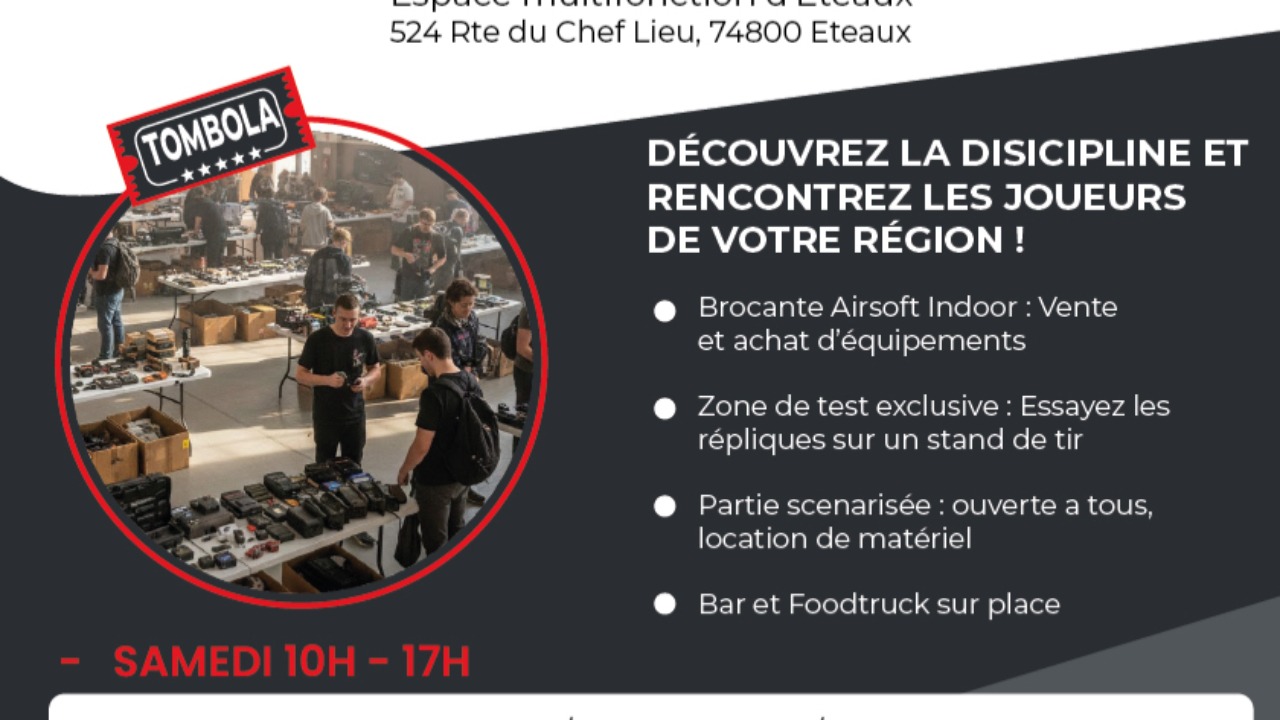 Eteaux. Un nouveau salon d&eacute;di&eacute; &agrave; l'airsoft