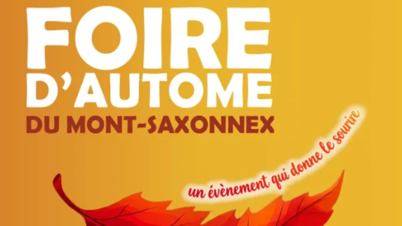 Mont-Saxonnex. Place à la Foire d'automne Mont-Saxonnex. Place à la Foire d'automne