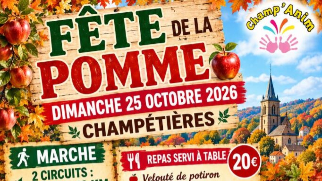 Champétières. Participez à la Fête de la Pomme Champétières. Participez à la Fête de la Pomme