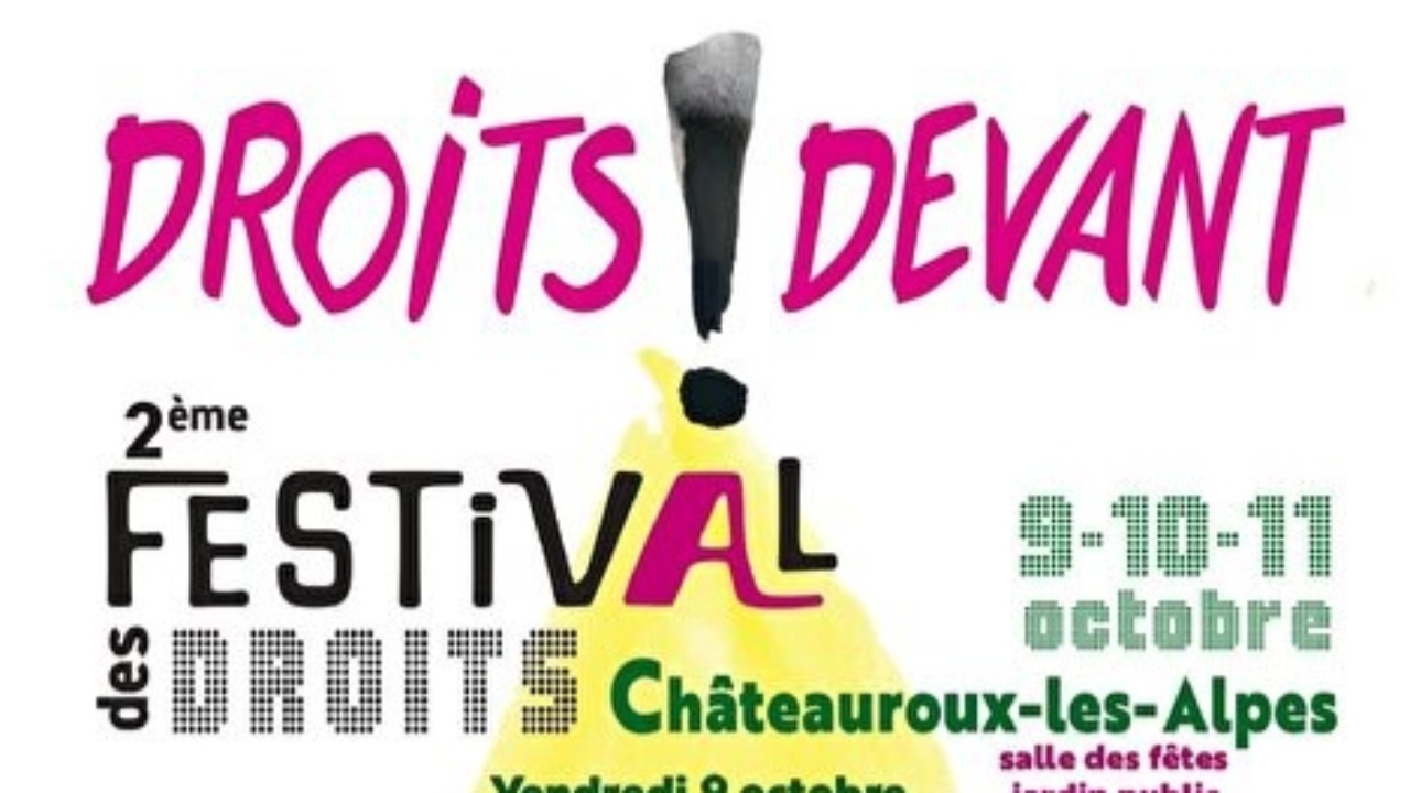 Ch&acirc;teauroux-les-Alpes. Top d&eacute;part du 2e Festival Droits Devant