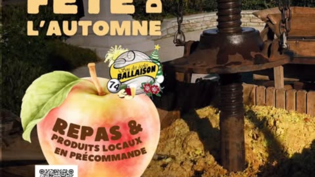 Ballaison. La F&ecirc;te de l'Automne est de retour