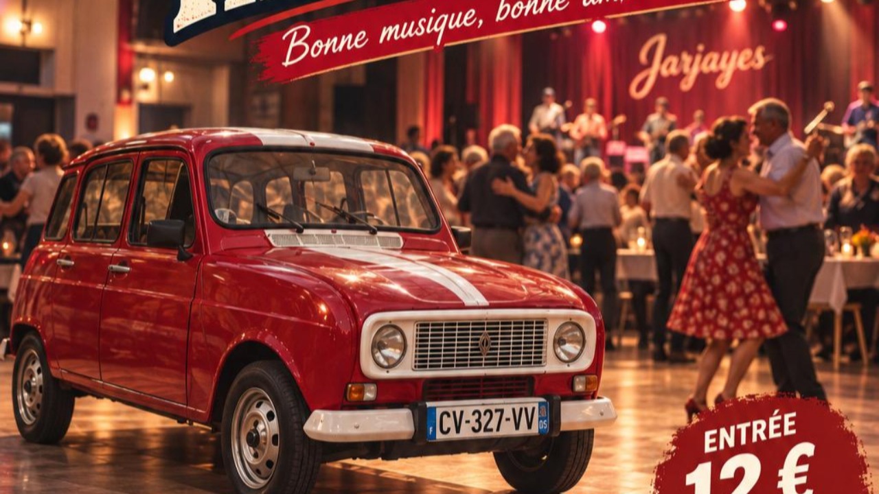Jarjayes. Un th&eacute; dansant pour participer au 4L Trophy