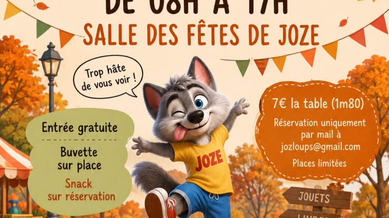Joze. Une grande bourse aux jouets