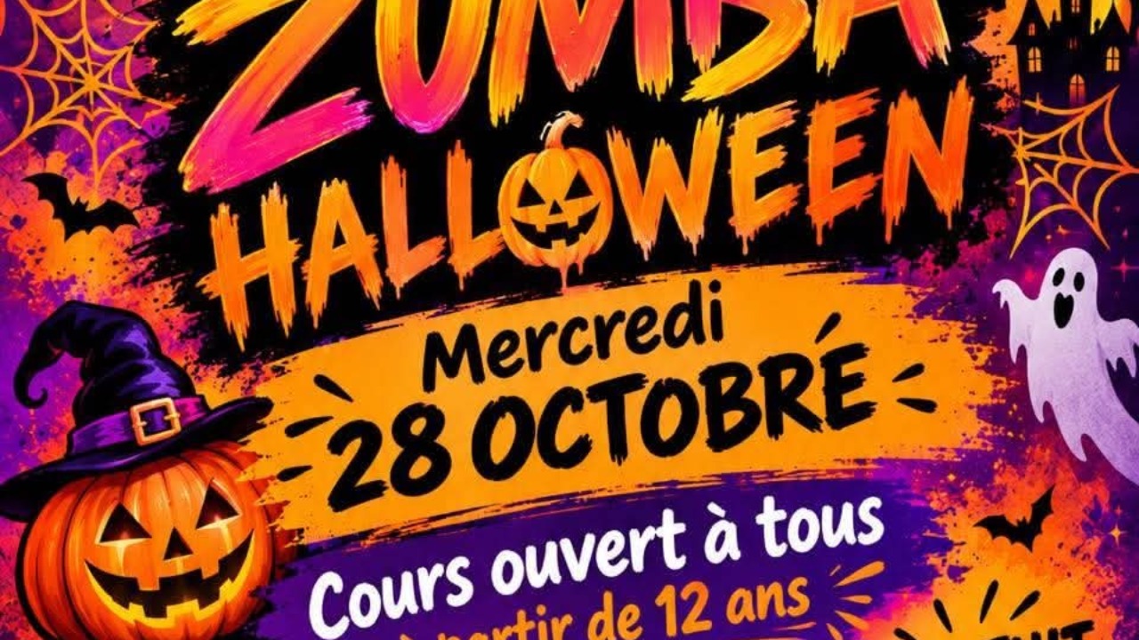 Vebret. Un cours de zumba d'Halloween Vebret. Un cours de zumba d'Halloween