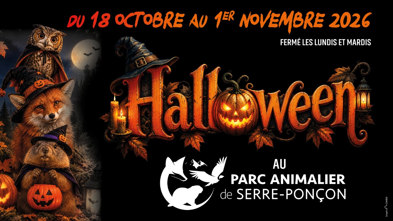 Halloween au Parc animalier de Serre-Pon&ccedil;on
