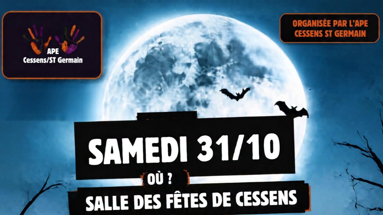Halloween à Cessens : animations, goûter et balade nocturne pour une soirée mortelle ! Halloween à Cessens : animations, goûter et balade nocturne pour une soirée mortelle !
